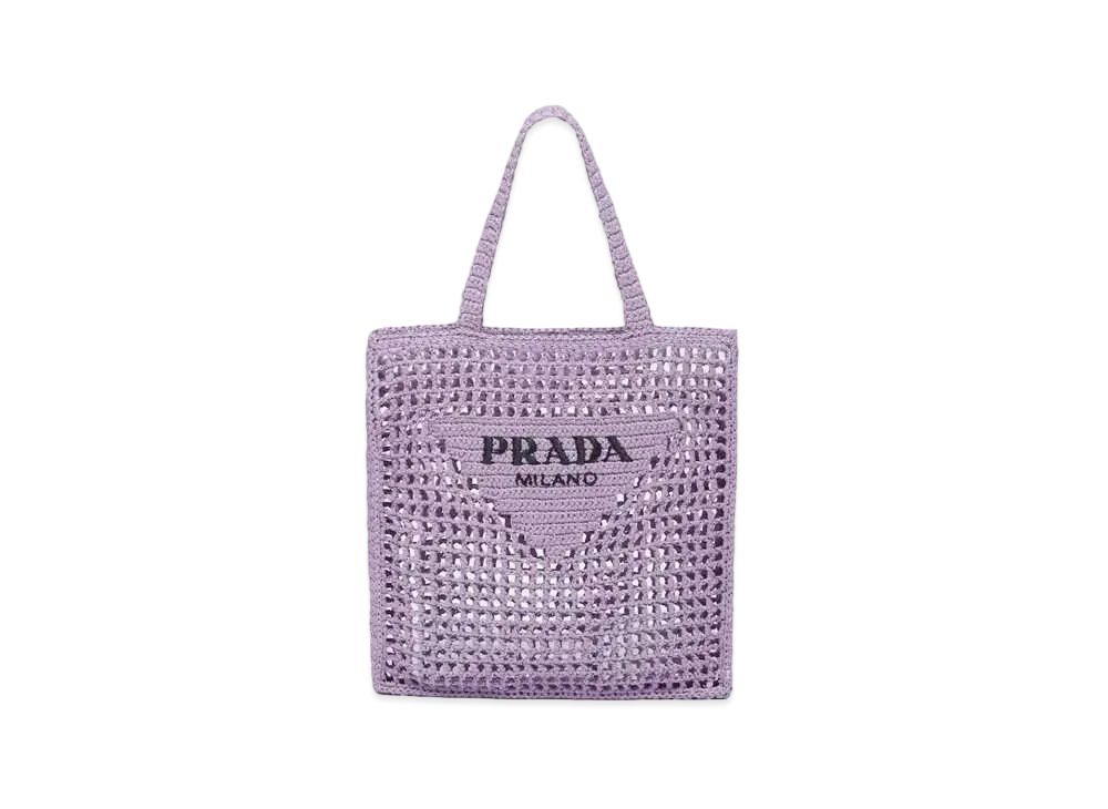 PRADA Small Sequined Mesh Tote Bag "Lily"