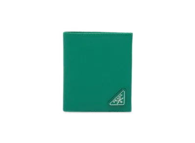 PRADA Saffiano Leather Wallet "Mango"