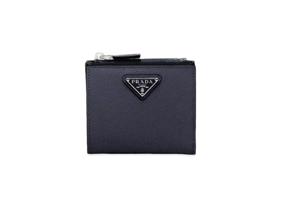 プラダ スモール サフィアーノレザー ウォレット "バルティックブルー" 2ML049 QHH F0216