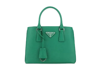 PRADA Galleria Saffiano Leather Mini Bag "Mango"