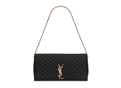 Saint Laurent Kate 99 In Quilted Lambskin "Black"