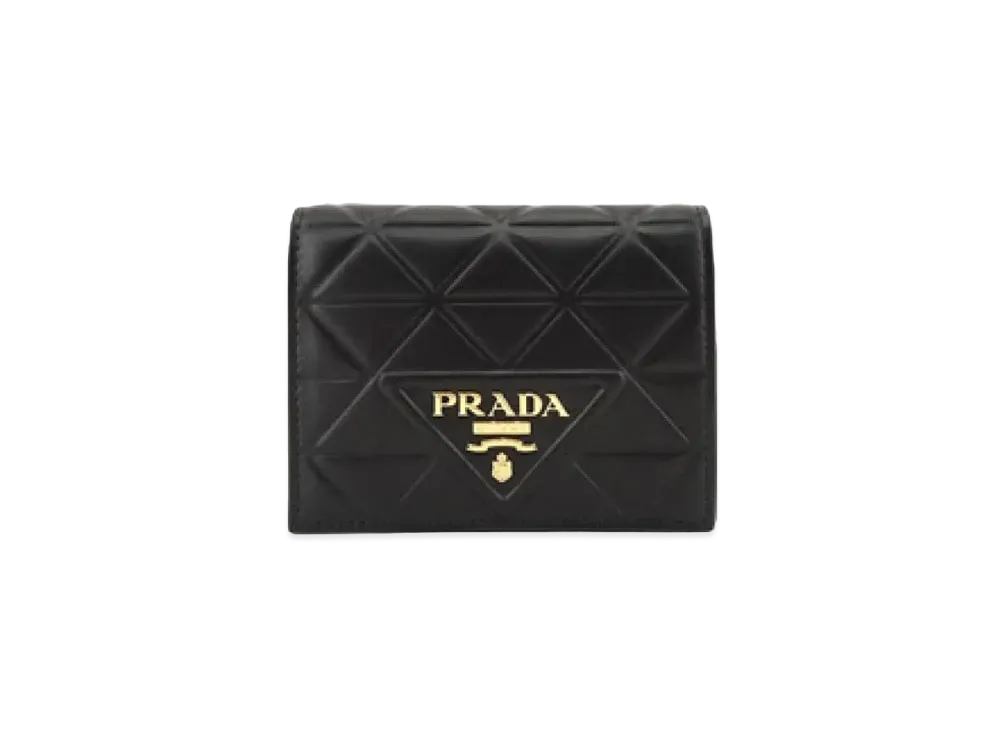 PRADA Leather Wallet "Black"
