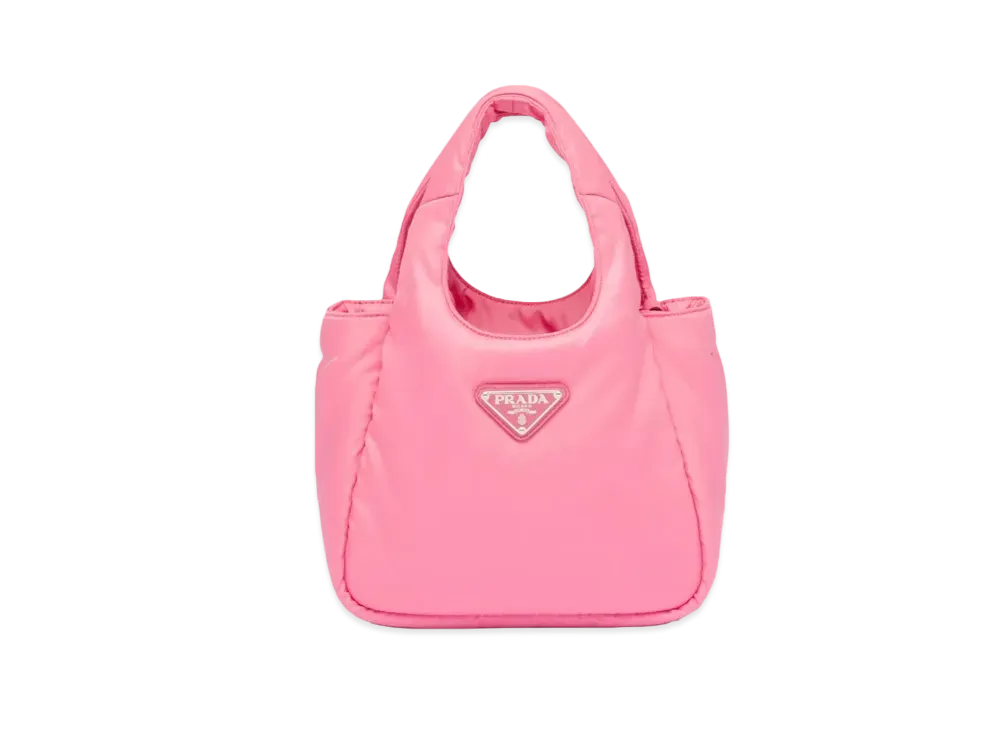 PRADA Soft Padded Re Nylon Mini Bag "Begonia Pink"