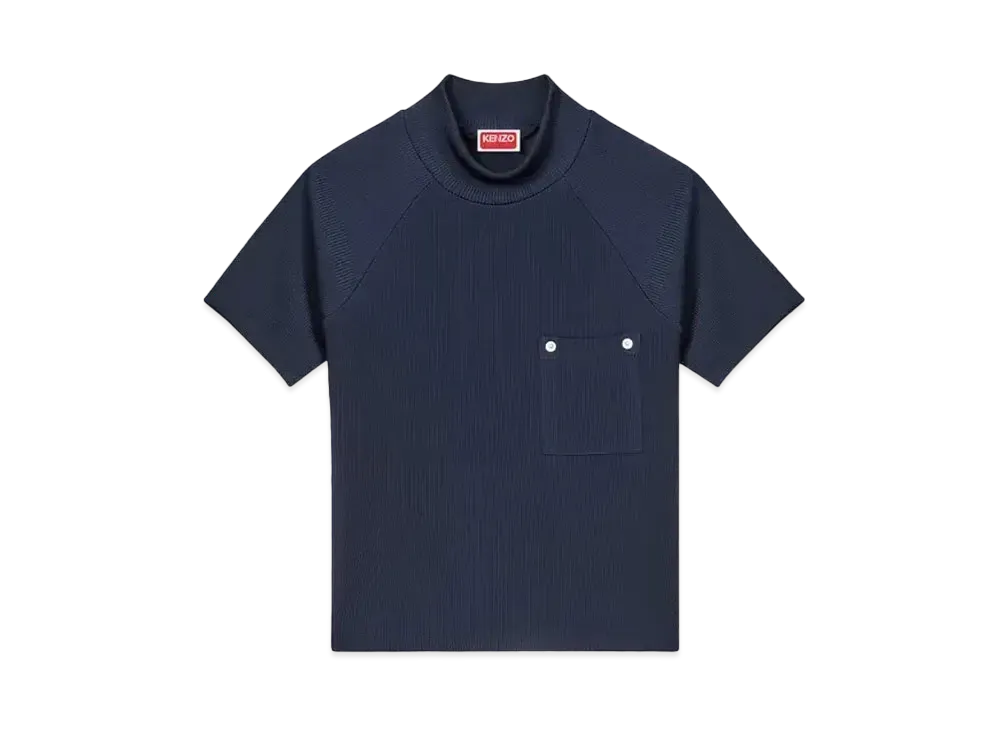 KENZO Rib T-shirt "Blue Black"