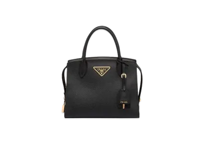 PRADA Kristen Saffiano Mini Bag "Black"