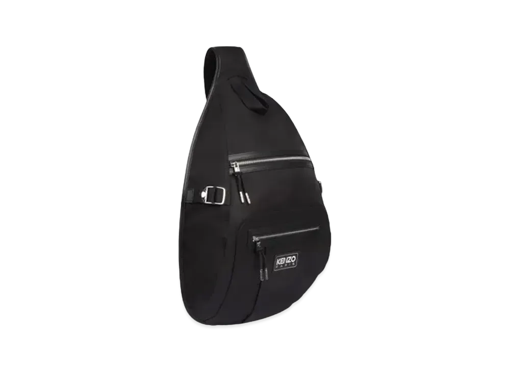 KENZO 'Discover' One Shoulder Backpack "Black"