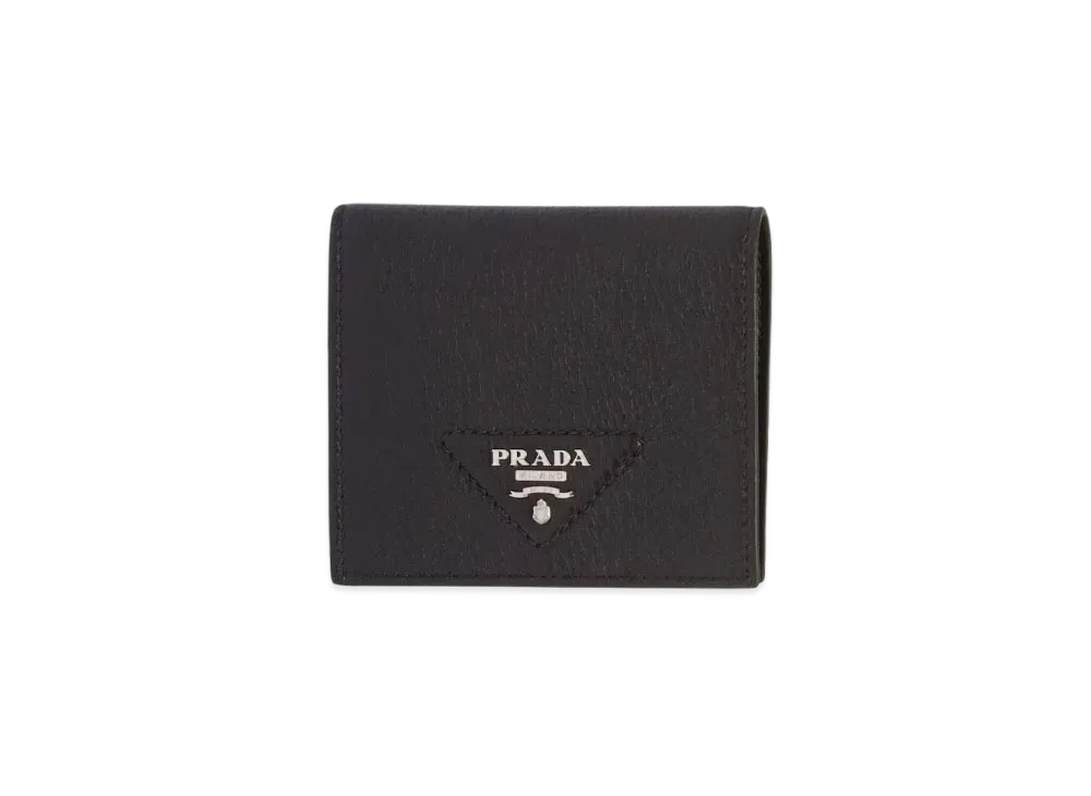 PRADA Leather Wallet "Black"