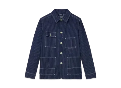 KENZO Relax Workwear Jacket "Rinse Black Denim"