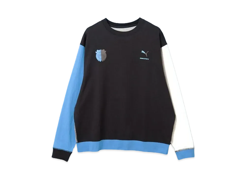 PUMA x BEAMS SPORTS x Kawasaki Frontale TODOROKI Blue Black Long T-shirt "Black"