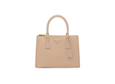 PRADA Galleria Saffiano Leather Medium Bag "Sand Beige"