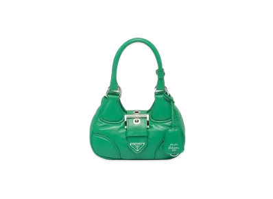 PRADA Moon Padded Nappa Leather Bag "Mango"
