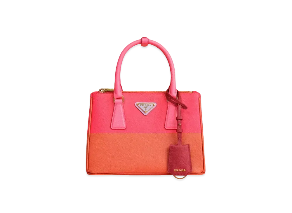 プラダ ガレリア サフィアーノスペシャルエディション スモールバッグ