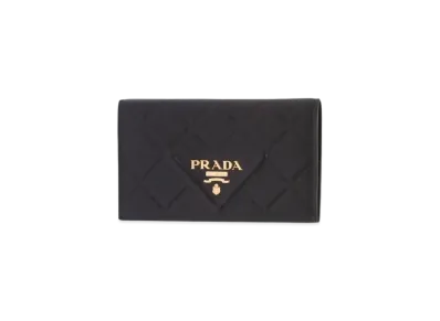 PRADA Small Leather Wallet "Black"