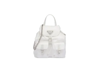 PRADA Re Nylon Mini Backpack "White"