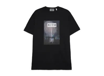 Kith Tokyo Fireworks Tee "Black"