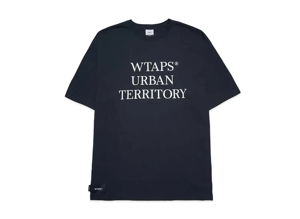Wtaps WUT / SS / Cotton T-Shirt "Navy"