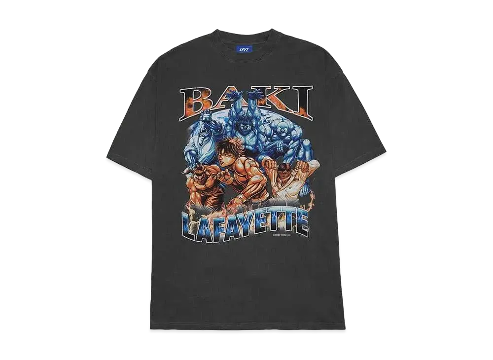 グラップラー刃牙 x LFYT ALL STAR TEE "Black"