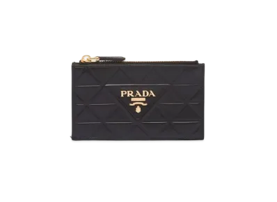 PRADA Leather Card Holder "Black"