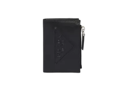 PRADA Leather Card Holder "Black"