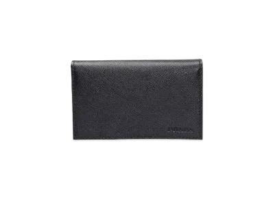 PRADA Saffiano Leather Card Holder "Black"