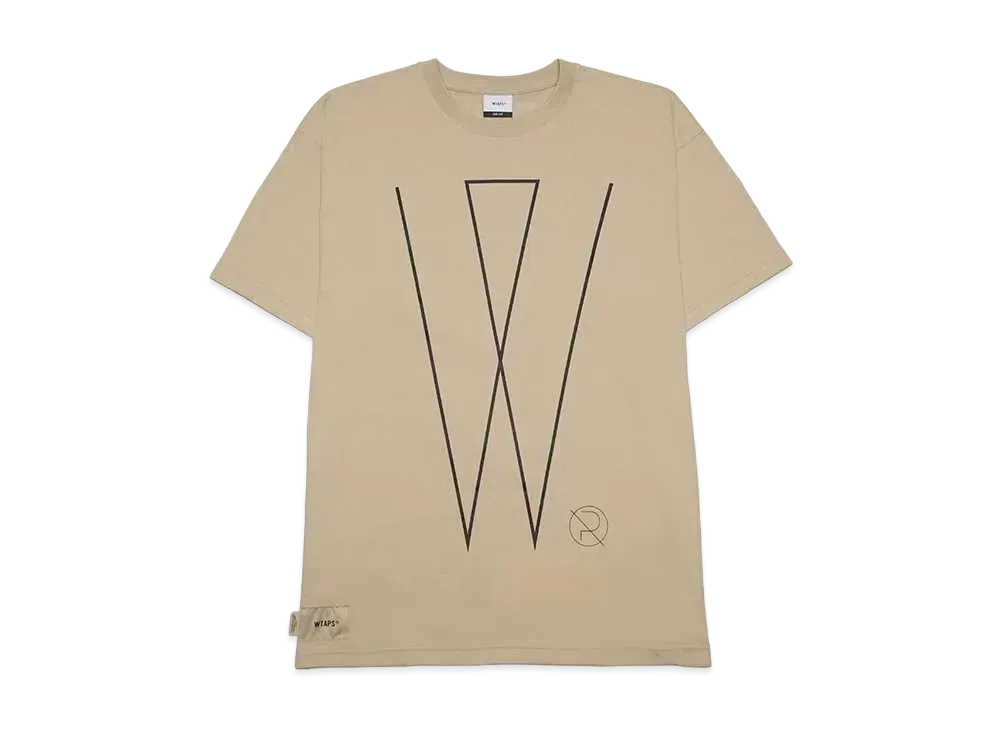 Wtaps VV / SS / Cotton T-Shirt "Beige"