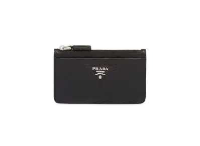 PRADA Leather Card Holder "Black"
