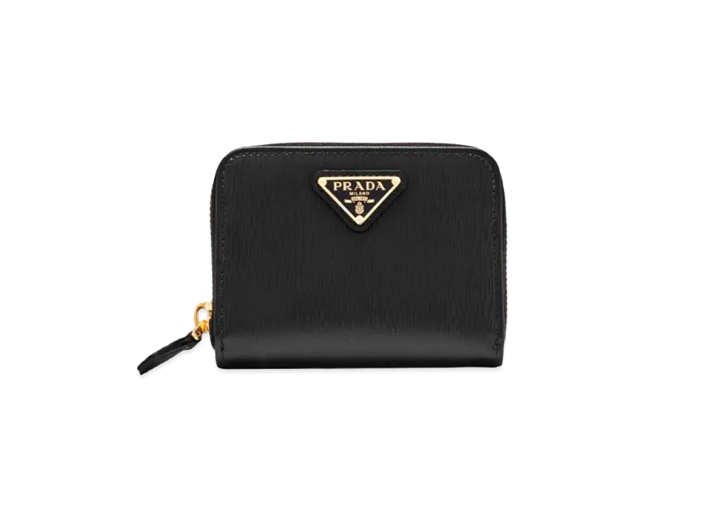 プラダ ヴィッテロ ムーブ レザー コインパース "ブラック" 1MM268 2DDU F0002
