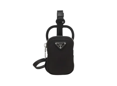 PRADA Plaque Nylon Smartphone Case "Black"