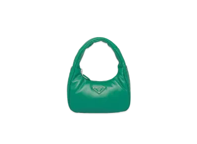 PRADA Soft Padded Nappa Leather Mini Bag "Mango"