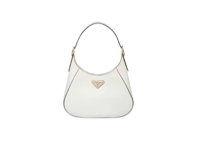 PRADA Leather Shoulder Bag "White"