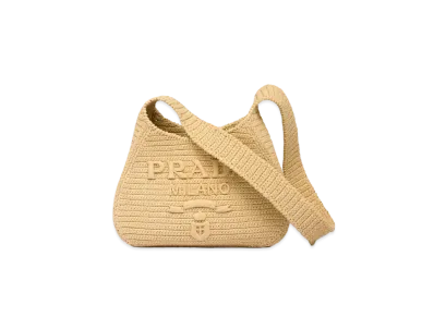 PRADA Crochet Tote Bag "Natural"