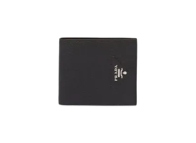 PRADA Leather Wallet "Black"