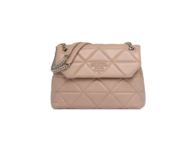 PRADA Large Prada Spectrum Nappa Leather Bag "Powder"