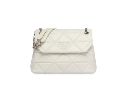PRADA Large Prada Spectrum Nappa Leather Bag "White"