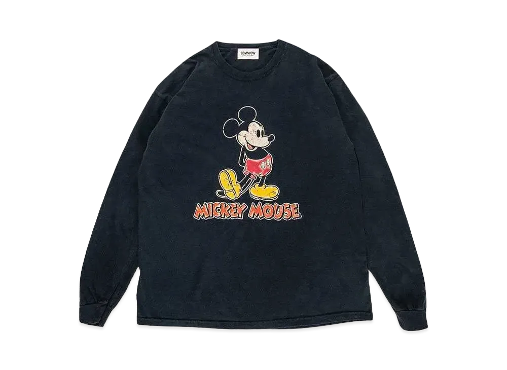 BOW WOW/MICKEY MOUSE LS "BLACK AGEING"