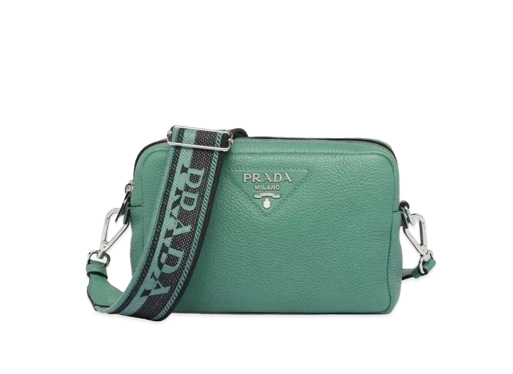 PRADA Medium Leather Bag "Sage"