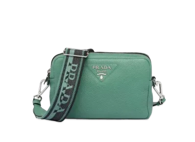 PRADA Medium Leather Bag "Sage"