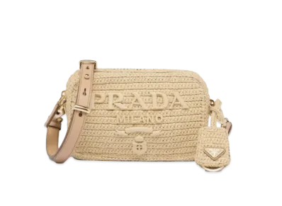 PRADA Crochet Shoulder Bag "Natural"