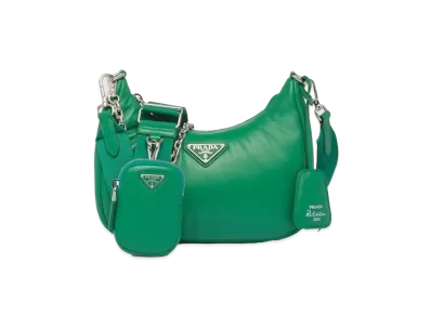 PRADA Padded Nappa Leather Prada Re Edition 2005 Shoulder Bag "Mango"