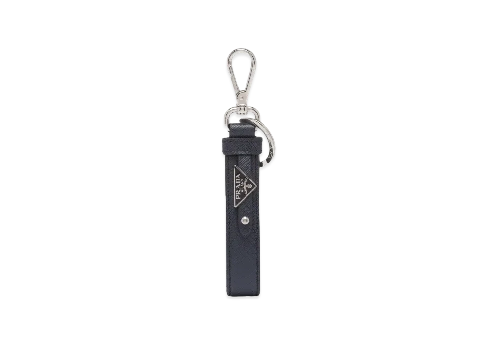 プラダ サフィアーノレザー キーリング 