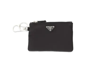 PRADA Tessuto Travel Key Case "Black"