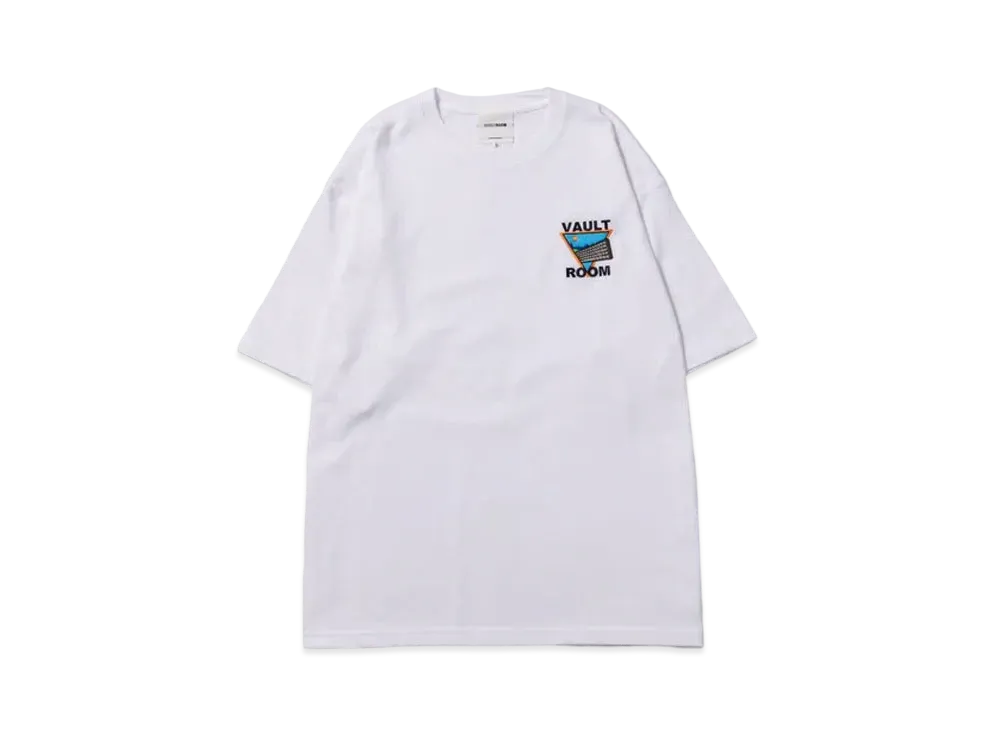 VAULTROOM Keyboard Logo Tee "White"