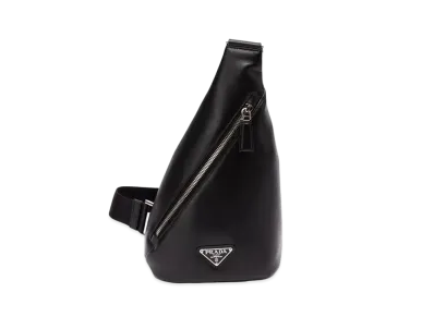 PRADA Cross Leather Bag "Black"