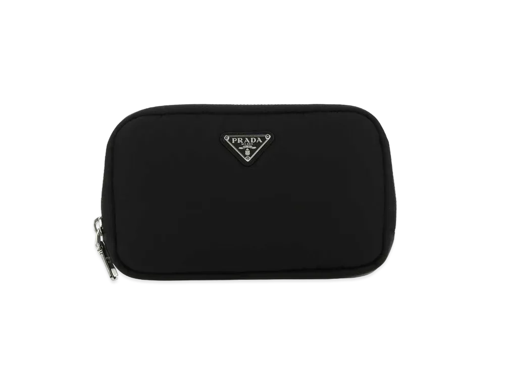 PRADA Re Nylon Large Wallet "Black"