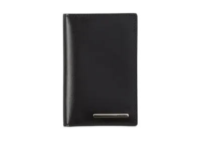 PRADA Leather Card Holder "Black"