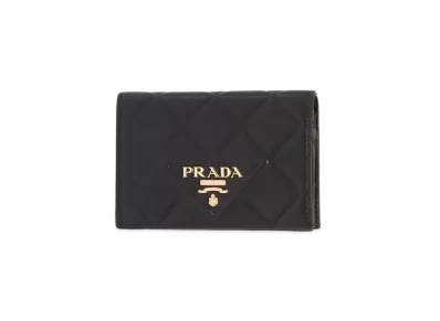 PRADA Small Leather Wallet "Black"
