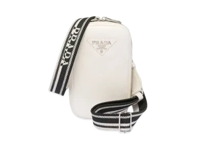 PRADA Leather Mini Bag "White"