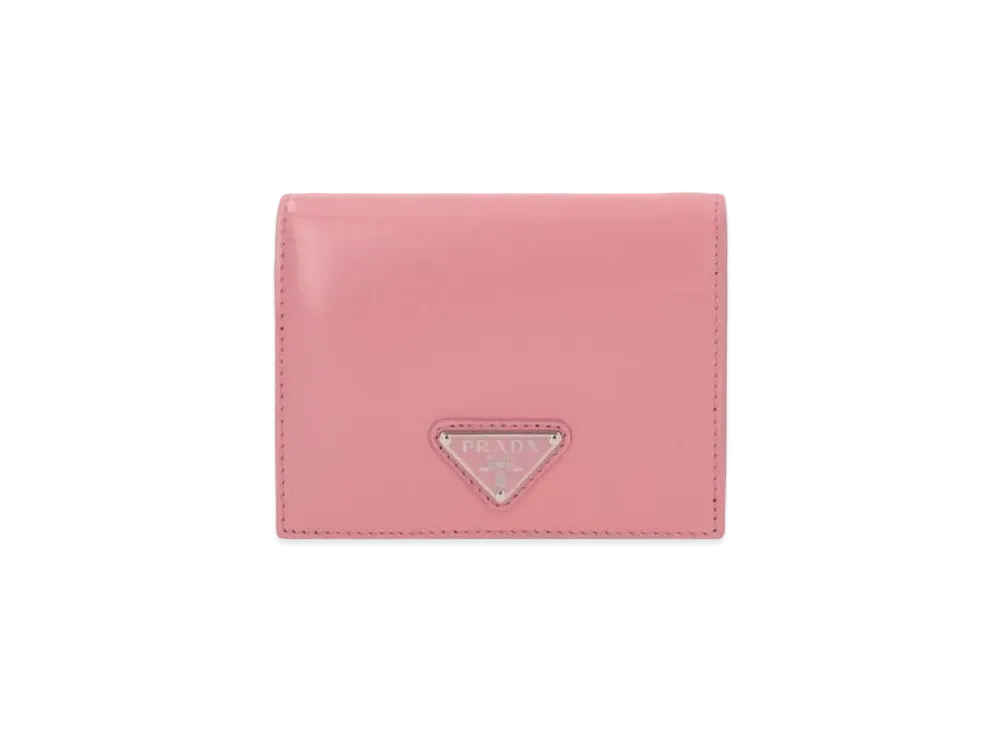 プラダ ブラッシュドレザー 財布 "ペタルピンク" 1MV204 ZO6 F0442