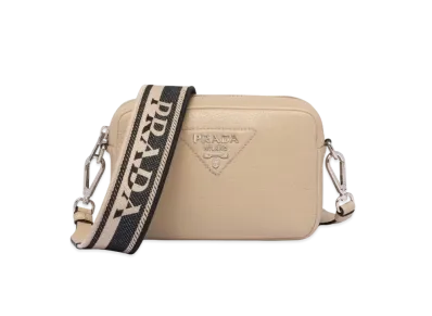 PRADA Small Leather Bag "Sand"