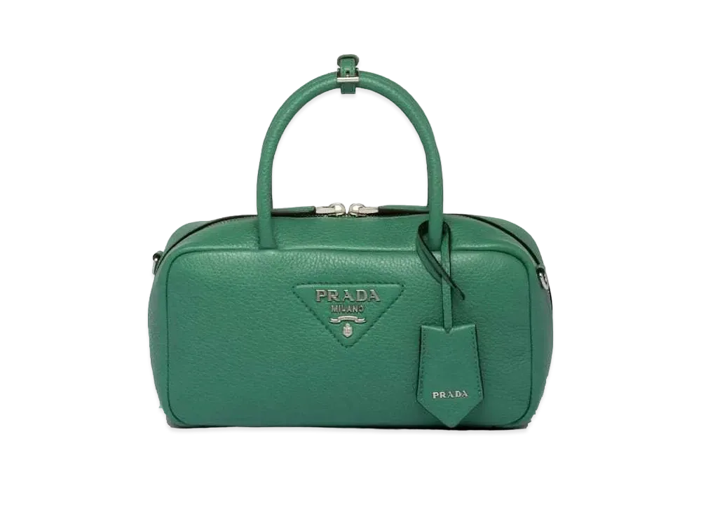 PRADA ダークグリーン ボストンバッグ PRADA（ボストンバッグ